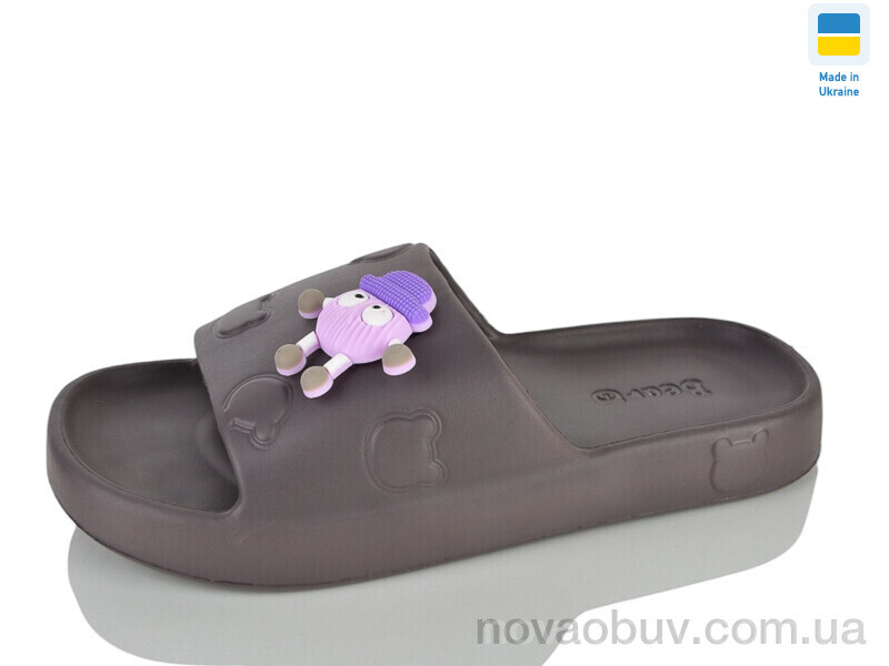 Шльопанці Lot Shoes N109 коричневий