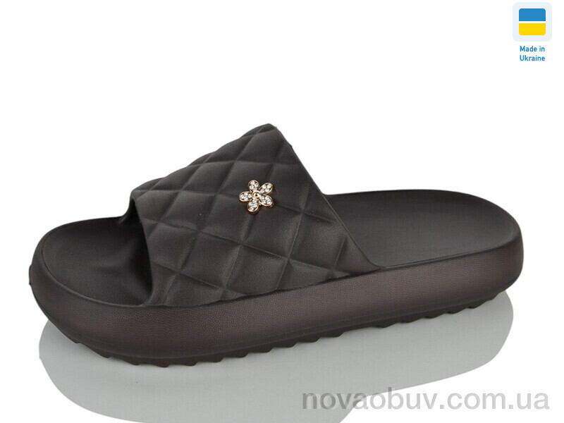 Шльопанці Lot Shoes N125 шоколад