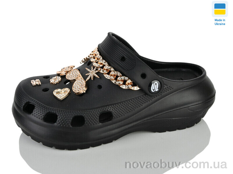 Крокси Lot Shoes 1410-2-8 чорний