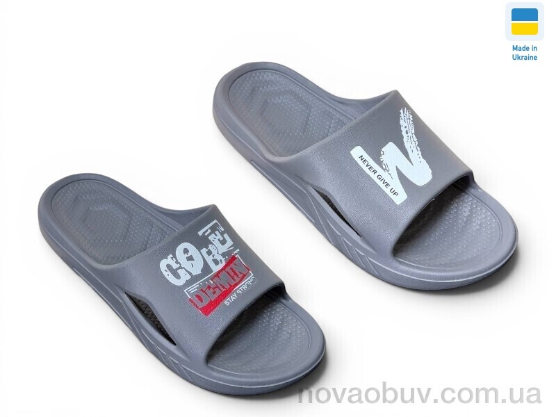 Шльопанці Rai shoes P408 сірий