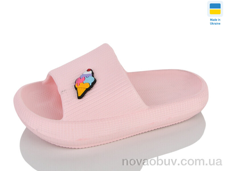 Шльопанці Lot Shoes N022 пудра