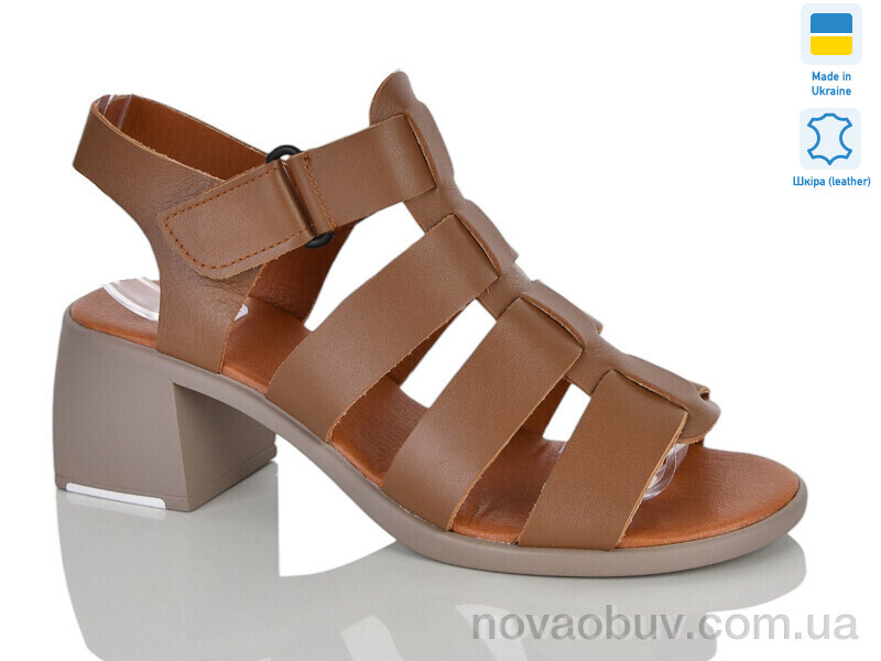 Босоніжки Sali 157 camel к.