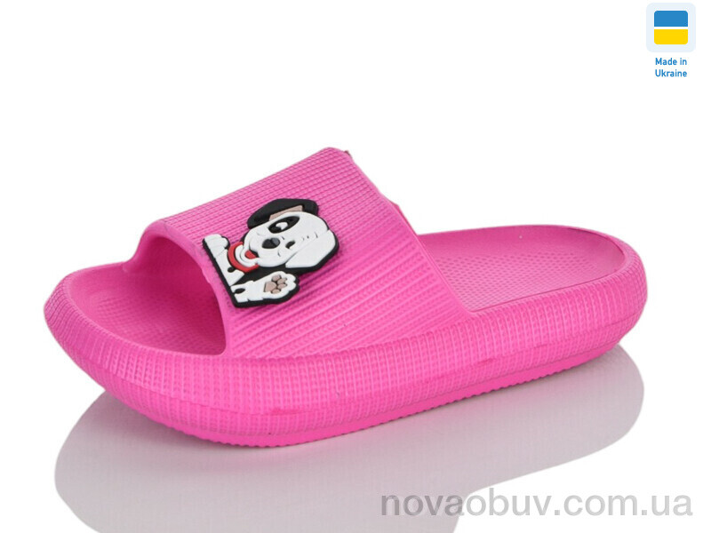 Шльопанці Lot Shoes N022 малина