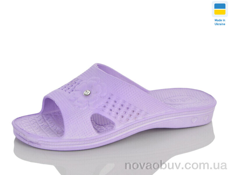 Шльопанці Lot Shoes Камінчик новий бузок