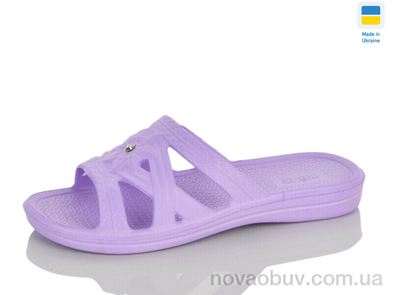 Шльопанці Lot Shoes Камінчик старий бузок