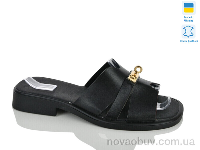 Шльопанці Sali 555 чорний к.