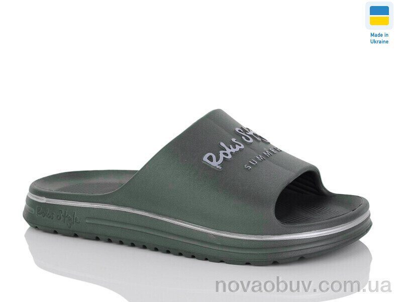 Шльопанці Lot Shoes 520-017 зелений