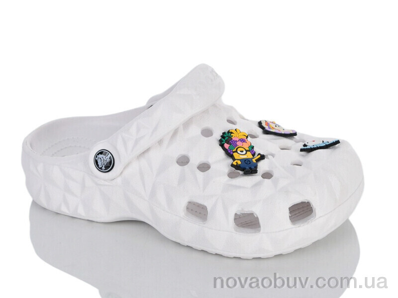 Крокси Violeta 8-506 white