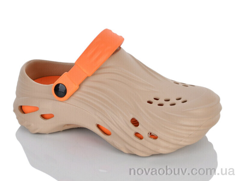 Крокси Violeta B101 khaki-orange