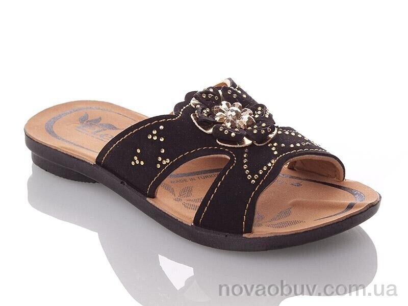 Шльопанці DeMur K26-Elena 2 black (30-35)