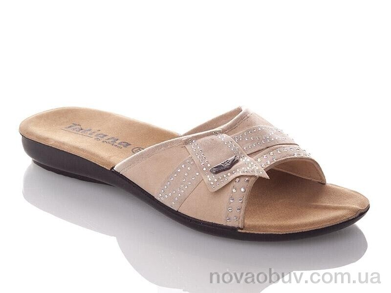 Шльопанці DeMur W26-3053 beige
