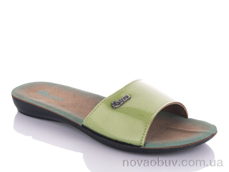 Шльопанці DeMur W26-7145 green