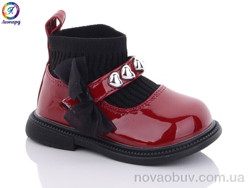 Туфлі Леопард M6618-2 red