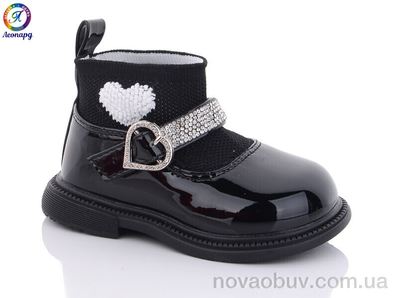 Туфлі Леопард M6619-2 black