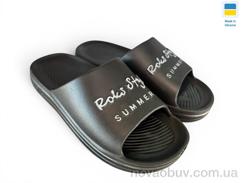 Шльопанці Rai shoes 506(010) чорний