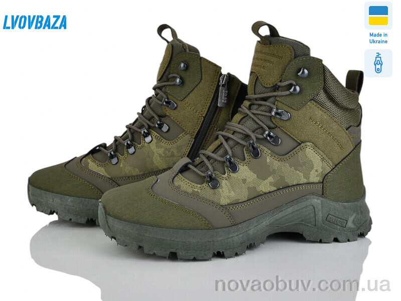 Черевики Lvovbaza Dago М21-04 хакі
