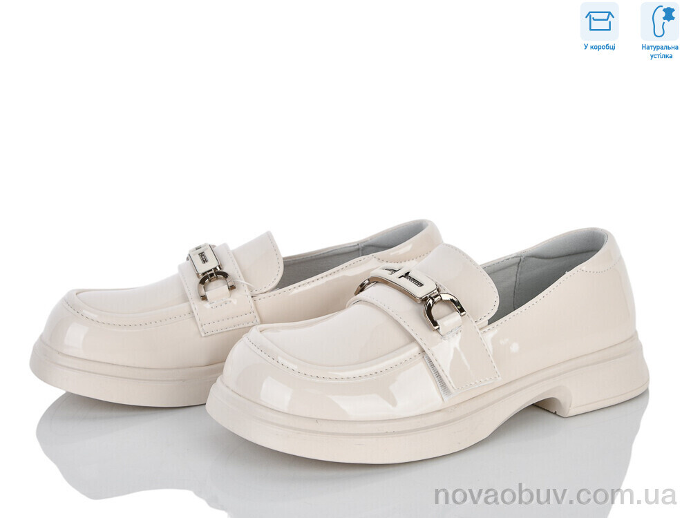 Туфлі Clibee-ShoSho ABC3663P beige
