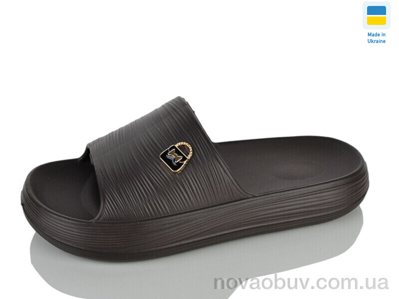 Шльопанці Lot Shoes N122 шоколад