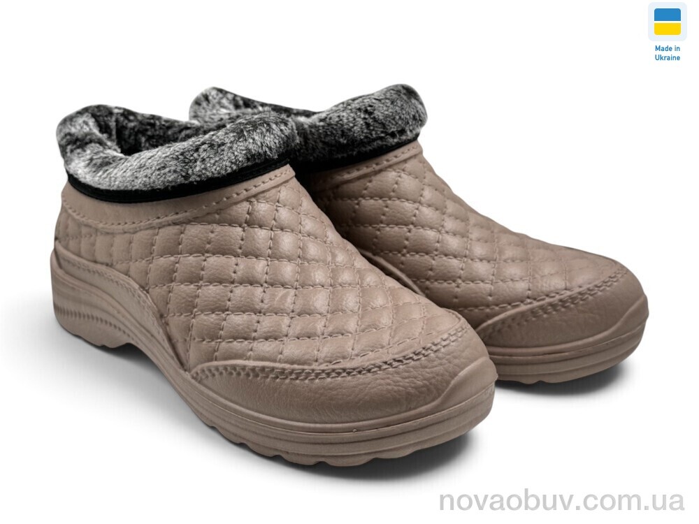 Галоші Rai shoes Б03 коричневий