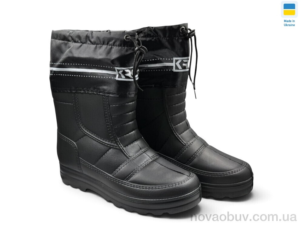 Чоботи з піни Rai shoes Крок Б01 чорний