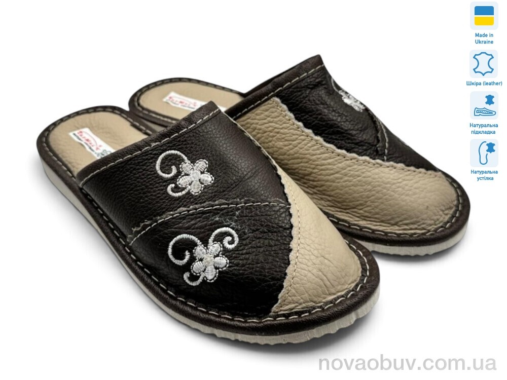 Капці Rai shoes Тапмал 002 шоклад