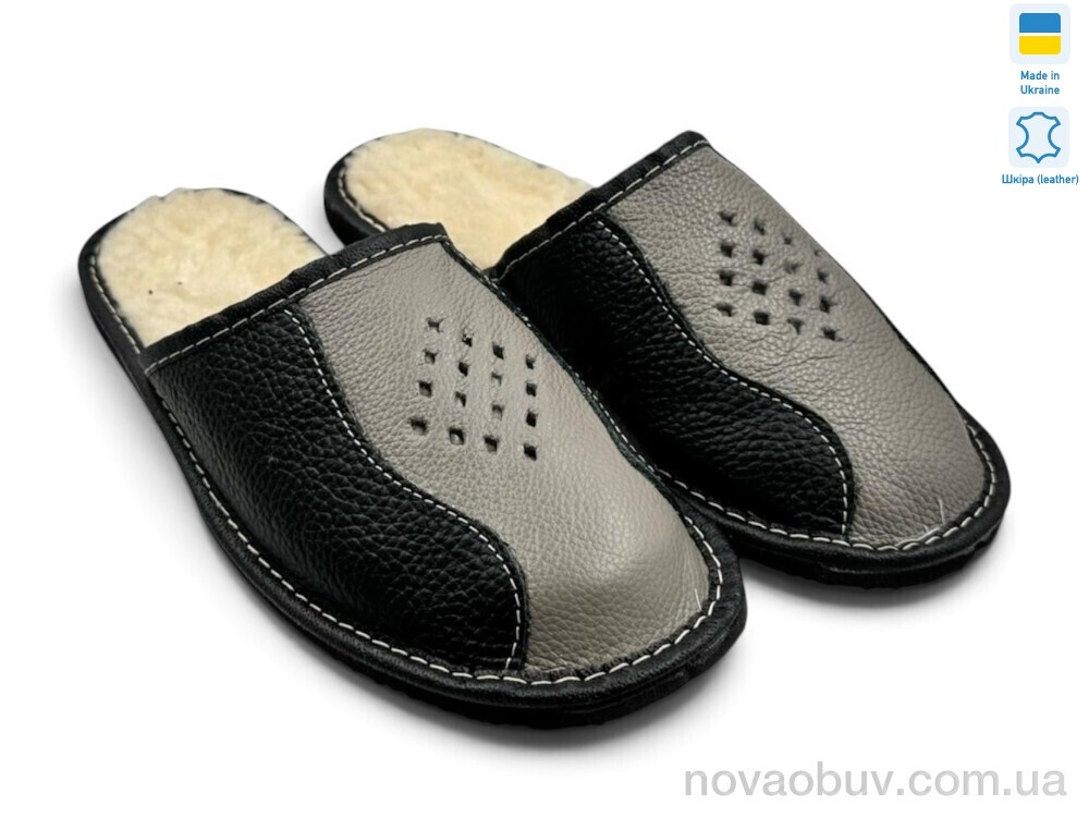 Капці Rai shoes Тапмал 003 чорний