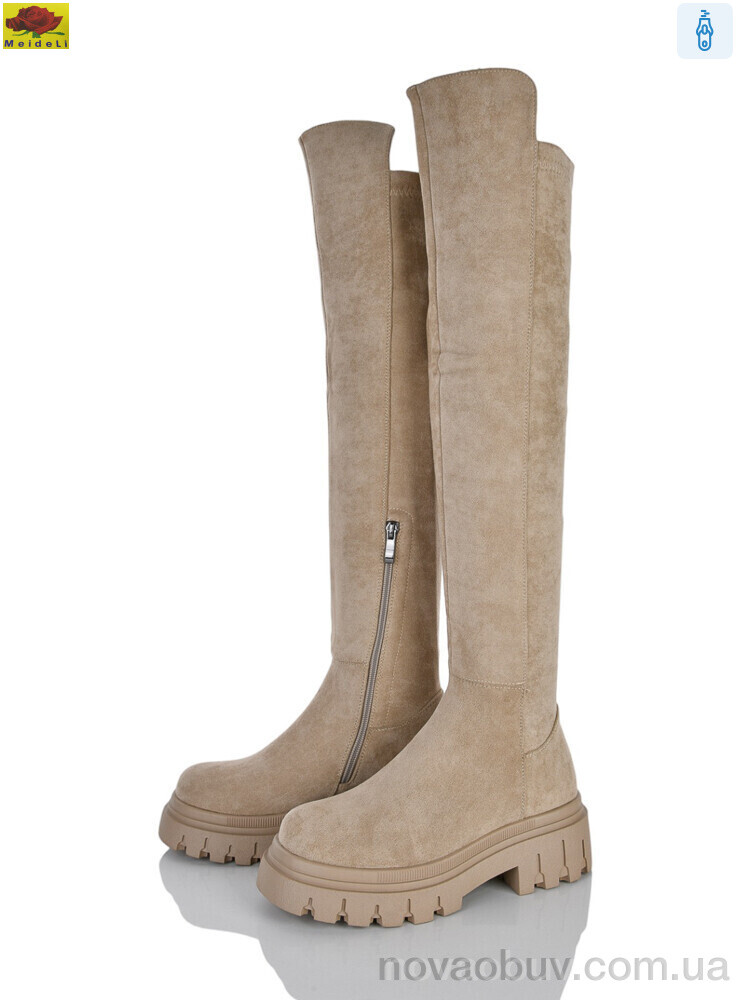 Ботфорти Mei De Li M10 beige