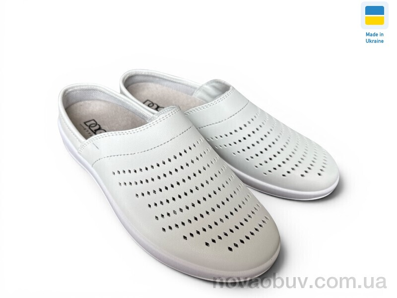 Шльопанці Rai shoes TM-01 медик білий