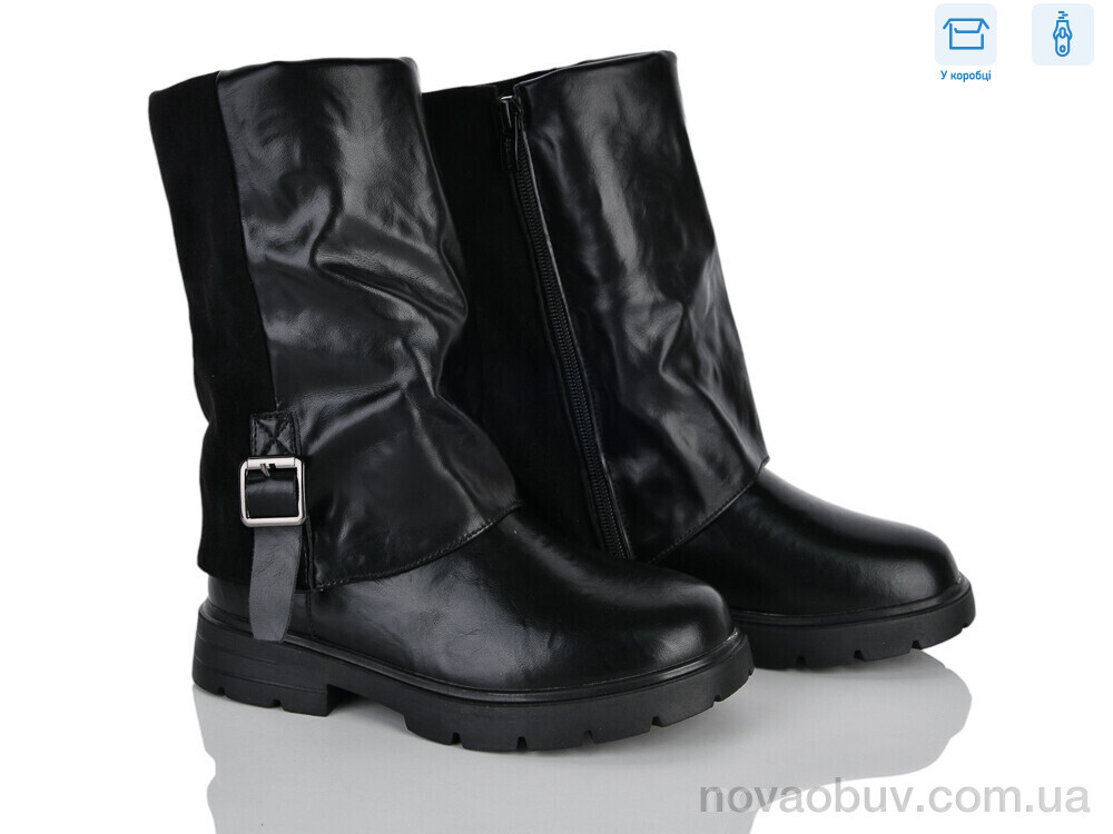 Чоботи Clibee-ShoSho ABQ5313R-U black