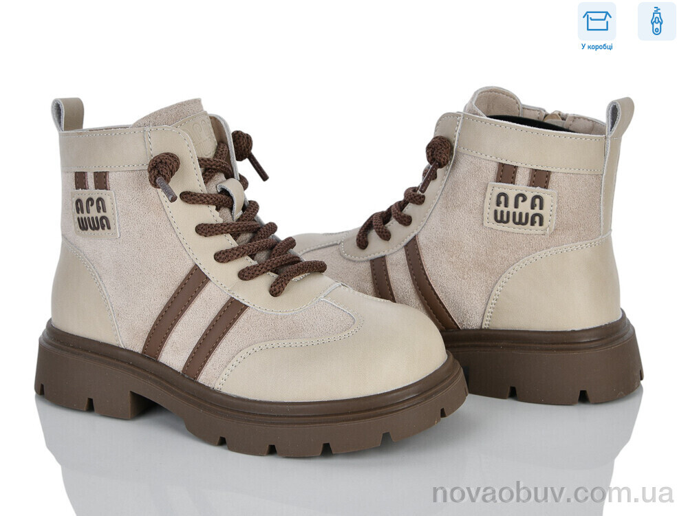 Черевики Clibee-ShoSho ABQ0563R beige