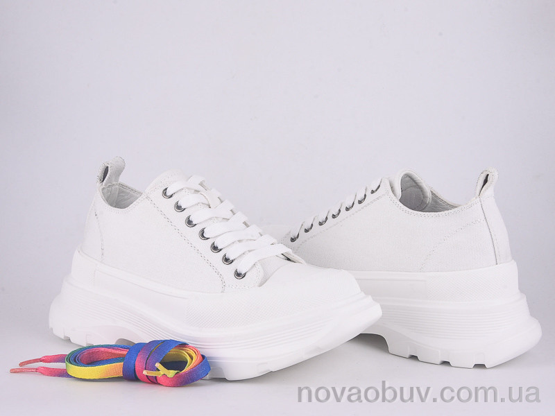 Кросівки Violeta 166-29 white-white уцінка