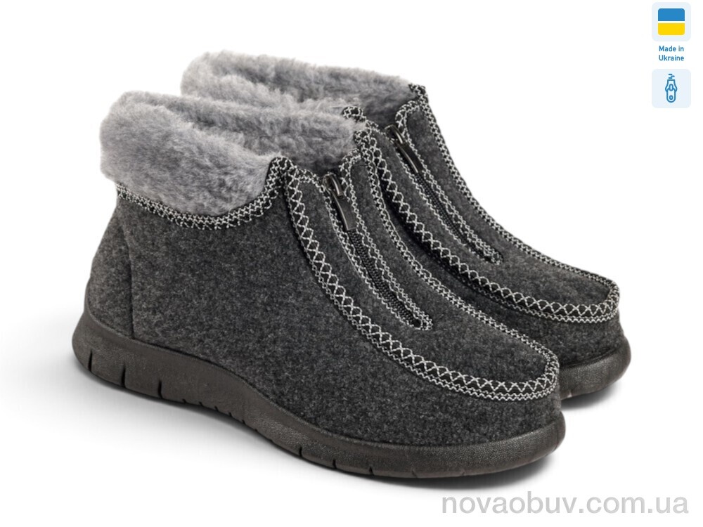Бурки Rai shoes DL3101 сірий