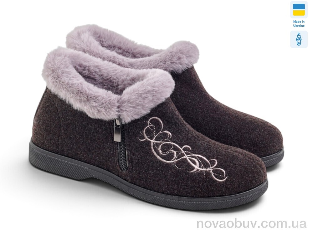 Бурки Rai shoes 2203 коричневий