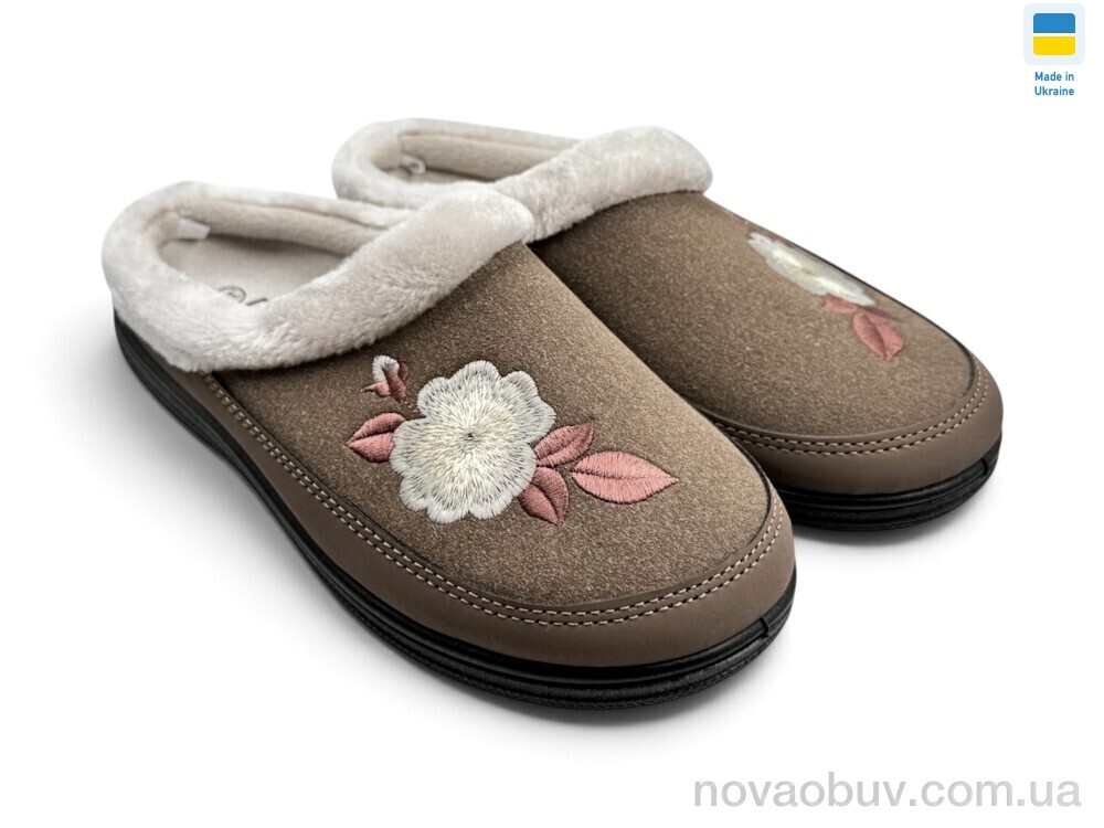 Капці Rai shoes Т01 кавовий