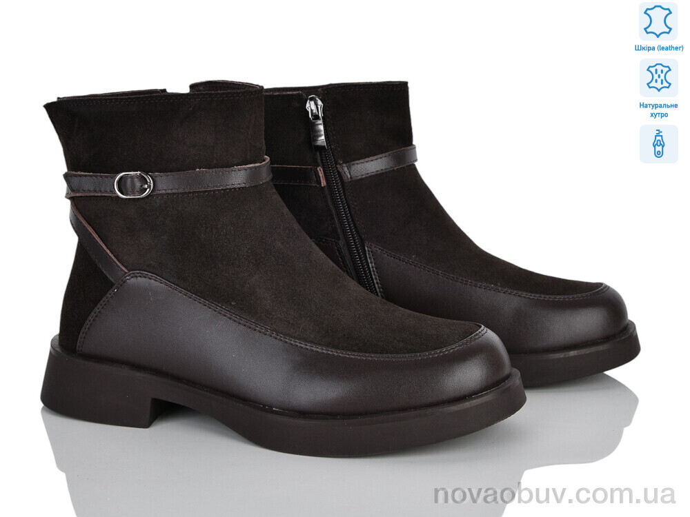Черевики Бабочка-Mengfuna-AESD 712-268 brown