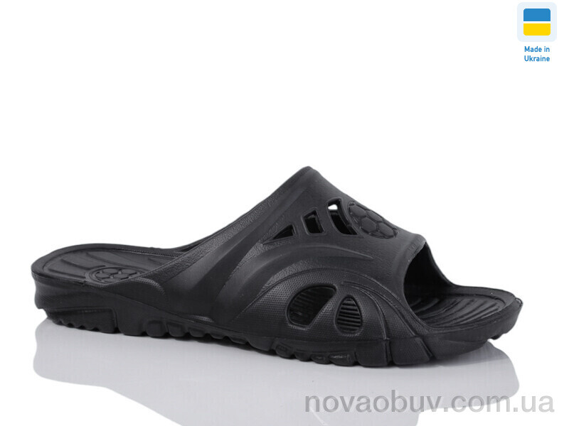 Шльопанці Lot Shoes Футбол чорний