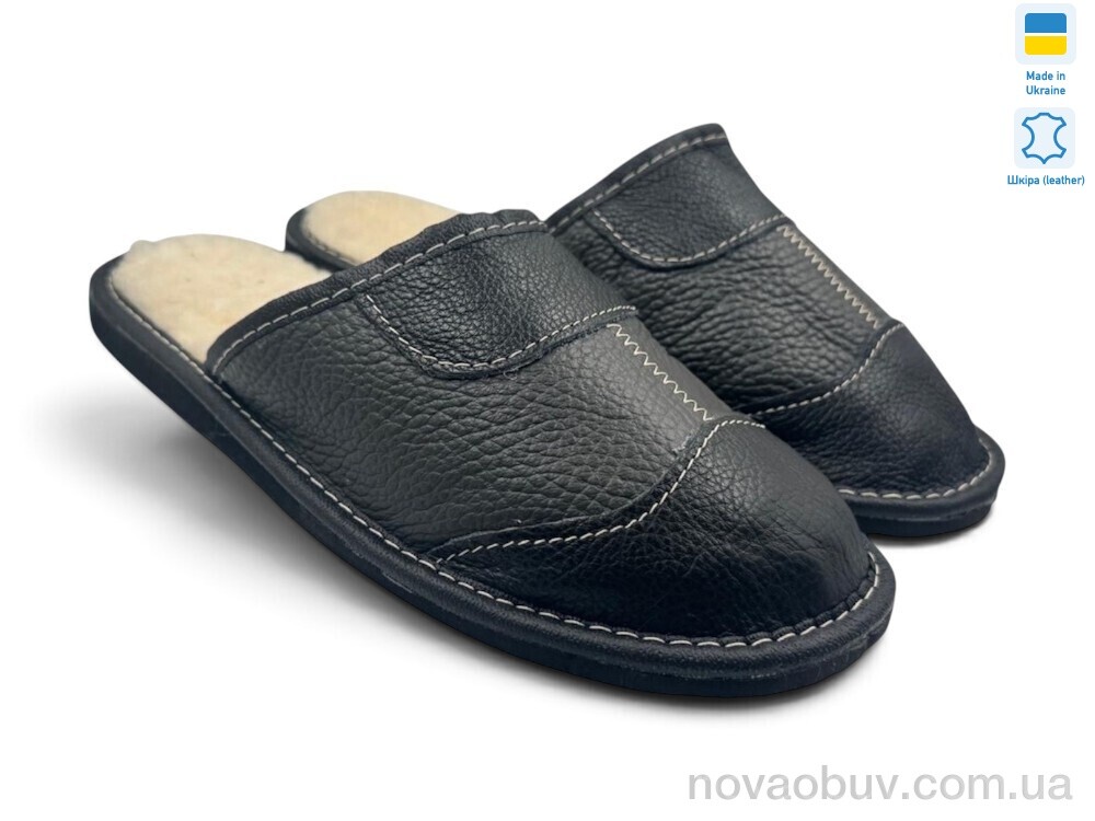 Капці Rai shoes 002-1 чорно-синій