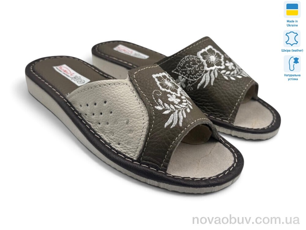 Капці Rai shoes 004-8 хакі