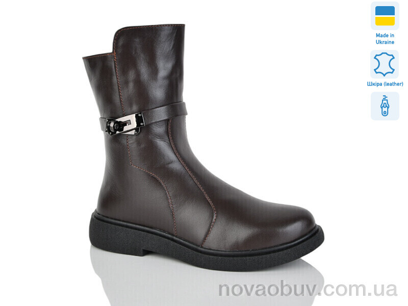 Черевики Sali 181 корич.к. зима