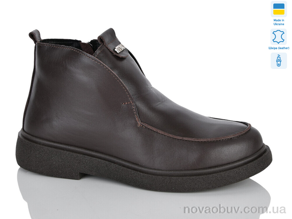 Черевики Sali 89 корич.к. зима миу