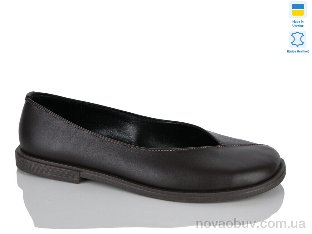 Туфлі Sali 271 корич. к.