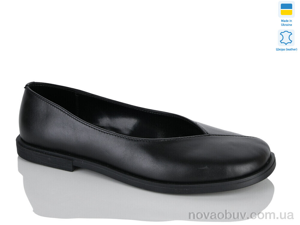 Туфлі Sali 271 чорний к.