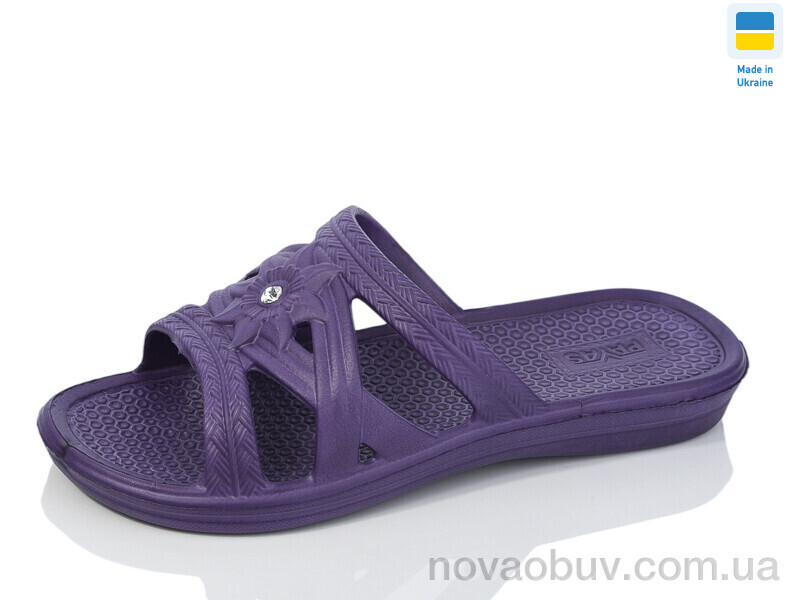 Шльопанці Lot Shoes Камінчик старий т.фіолет