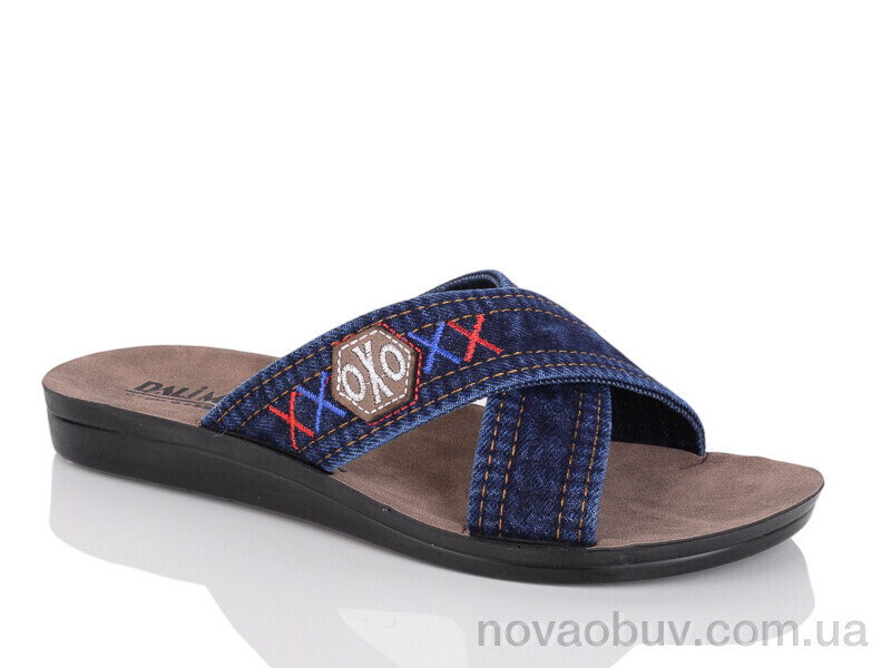 Шльопанці Oscar 012 blue