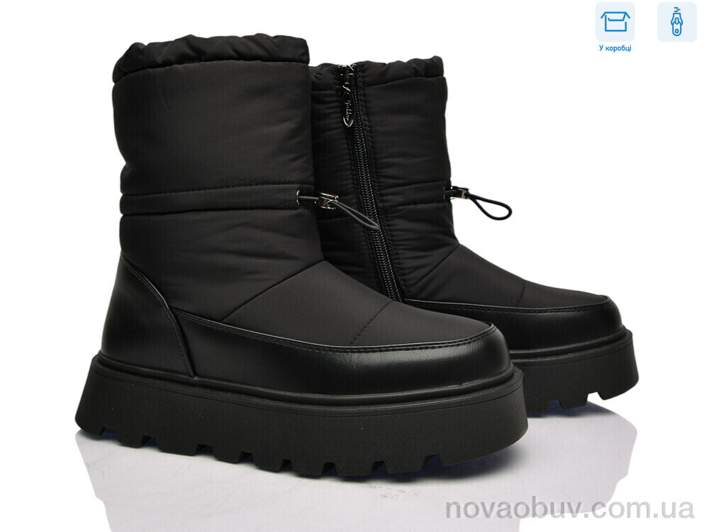 Дутики Pryama Vigoda 4513-RF9175 black