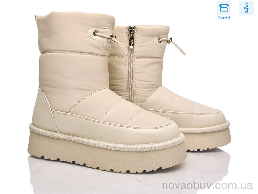 Дутики Pryama Vigoda 4513-RF9029 beige
