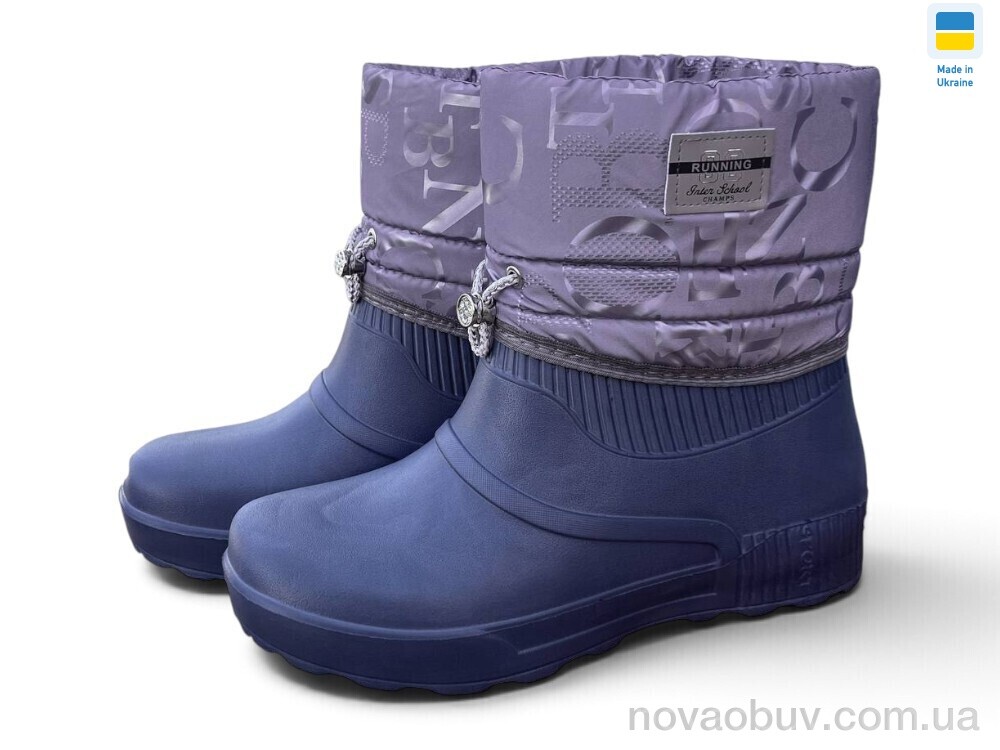 Чоботи з піни Rai shoes Е547 волошковий