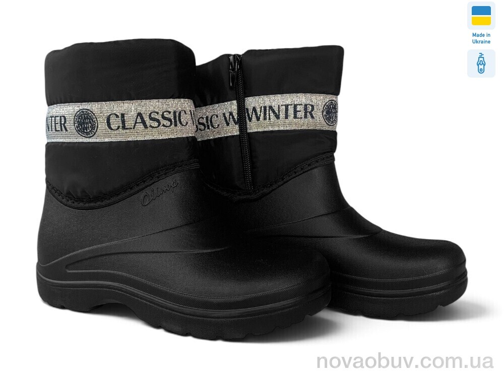 Чоботи з піни Rai shoes Е422 чорний