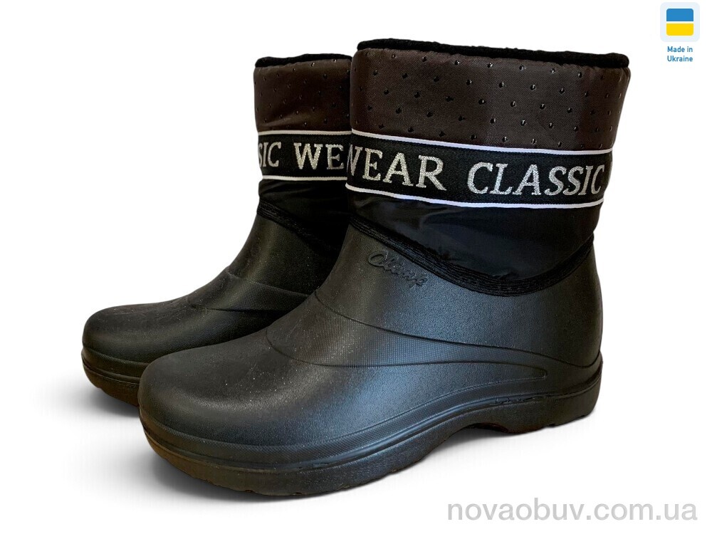 Чоботи з піни Rai shoes Е424 чорний