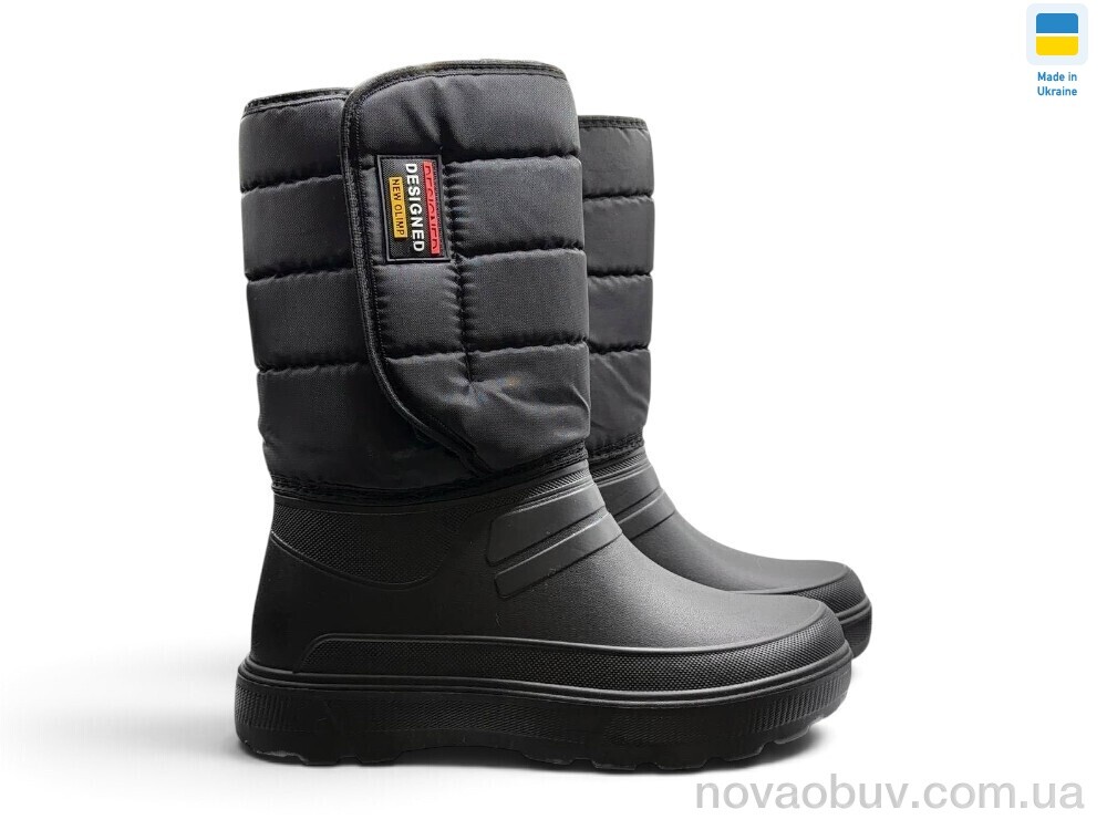 Чоботи з піни Rai shoes СМ4 чорний